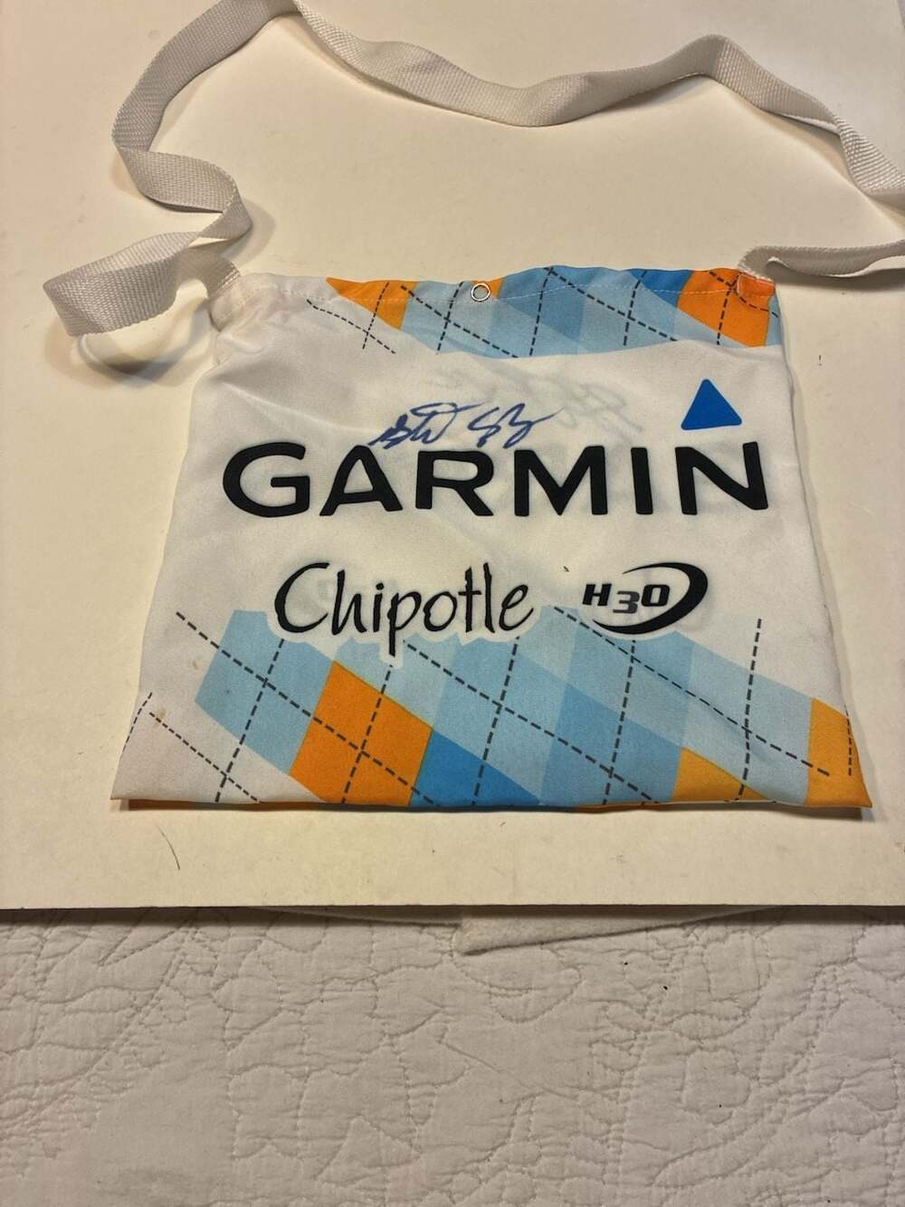Garmin-Transitions Pro Cycling Team Autographed Event Pouch